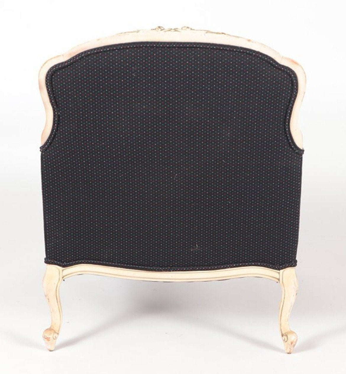 French Bergère Chair European Antique Chair Accent Armchair French Countryside Accent Chair
