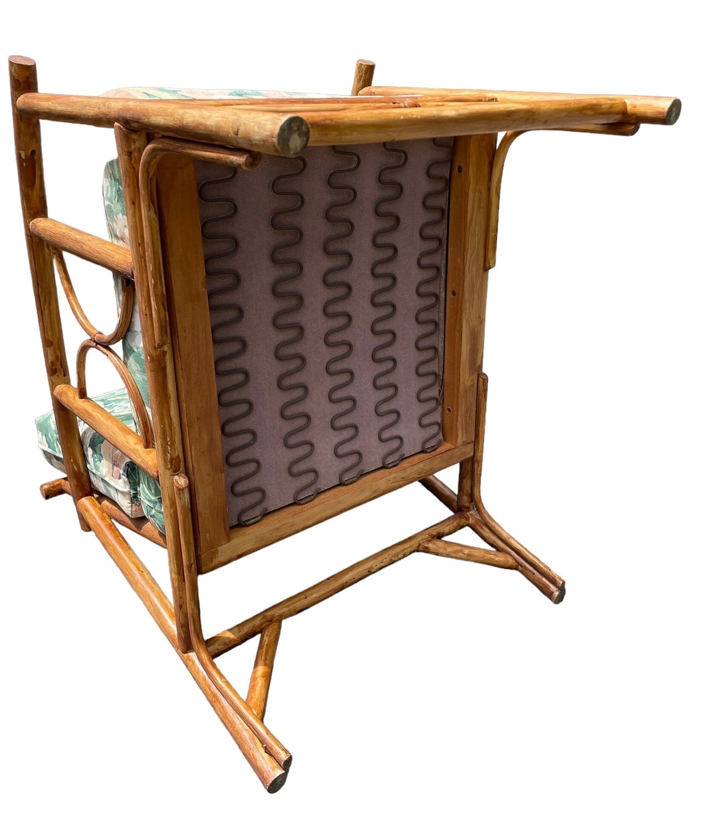 Vintage Armchair Patio Chair Ficks Reed Style Patio Furniture Rattan Vintage Sofa Palm Beach Boho Furniture Porch Chair