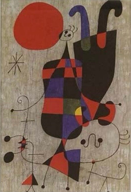 Joan Miro Lithograph from 1964 Limited Edition Artwork Gift for Wedding Heirloom Gift for Housewarming or Iconic Birthday Gift