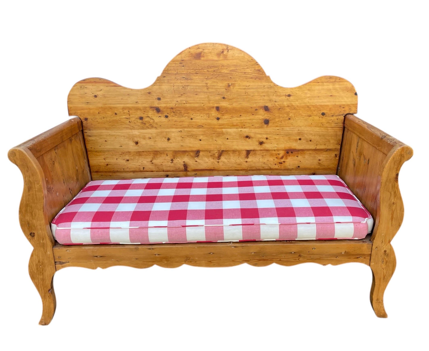 Settle Bench Rustic American Entry Bench Classic American Settle Bench for Mudroom Entryway Seating