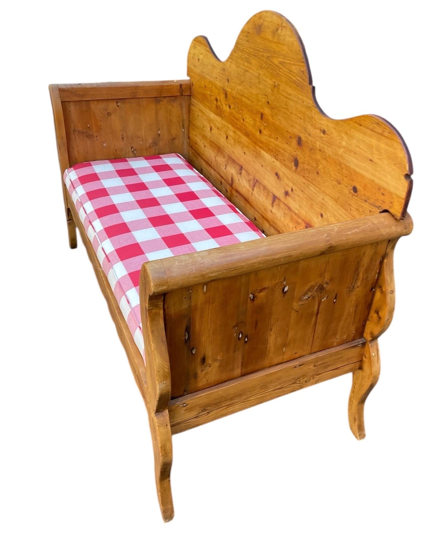 Settle Bench Rustic American Entry Bench Classic American Settle Bench for Mudroom Entryway Seating