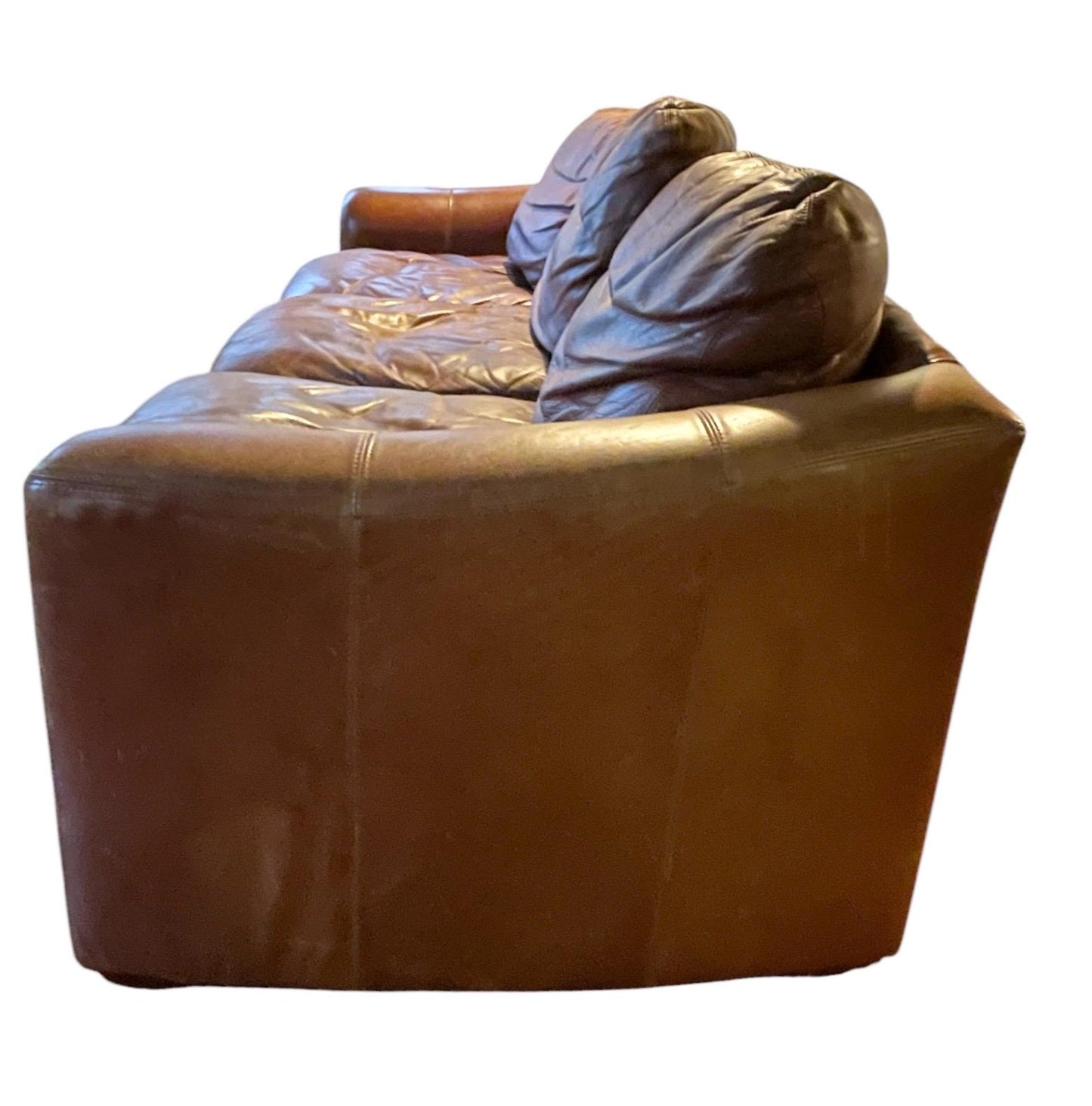 Restoration Hardware Style Deep Seat Vintage Leather Couch Brown Leather Sofa by Stickley Vintage Leather Couch