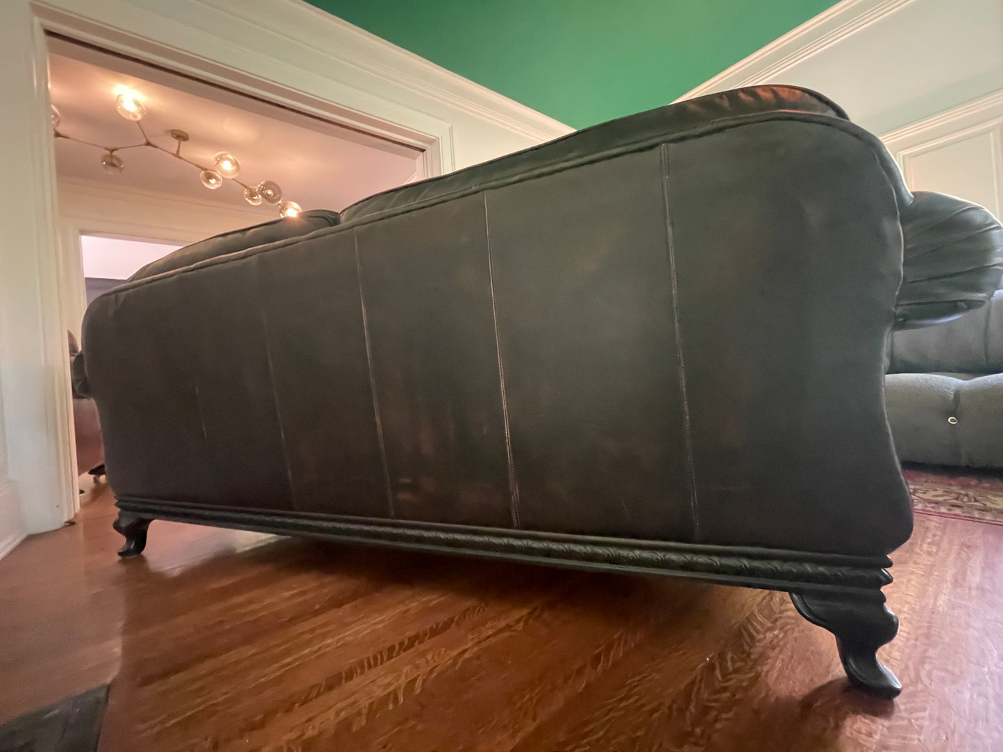 Brown Leather Couch Bernhardt Leather Luxury Deep Seat Sofa Vintage Like New Vintage Sofa in style of Ralph Lauren Leather Couch