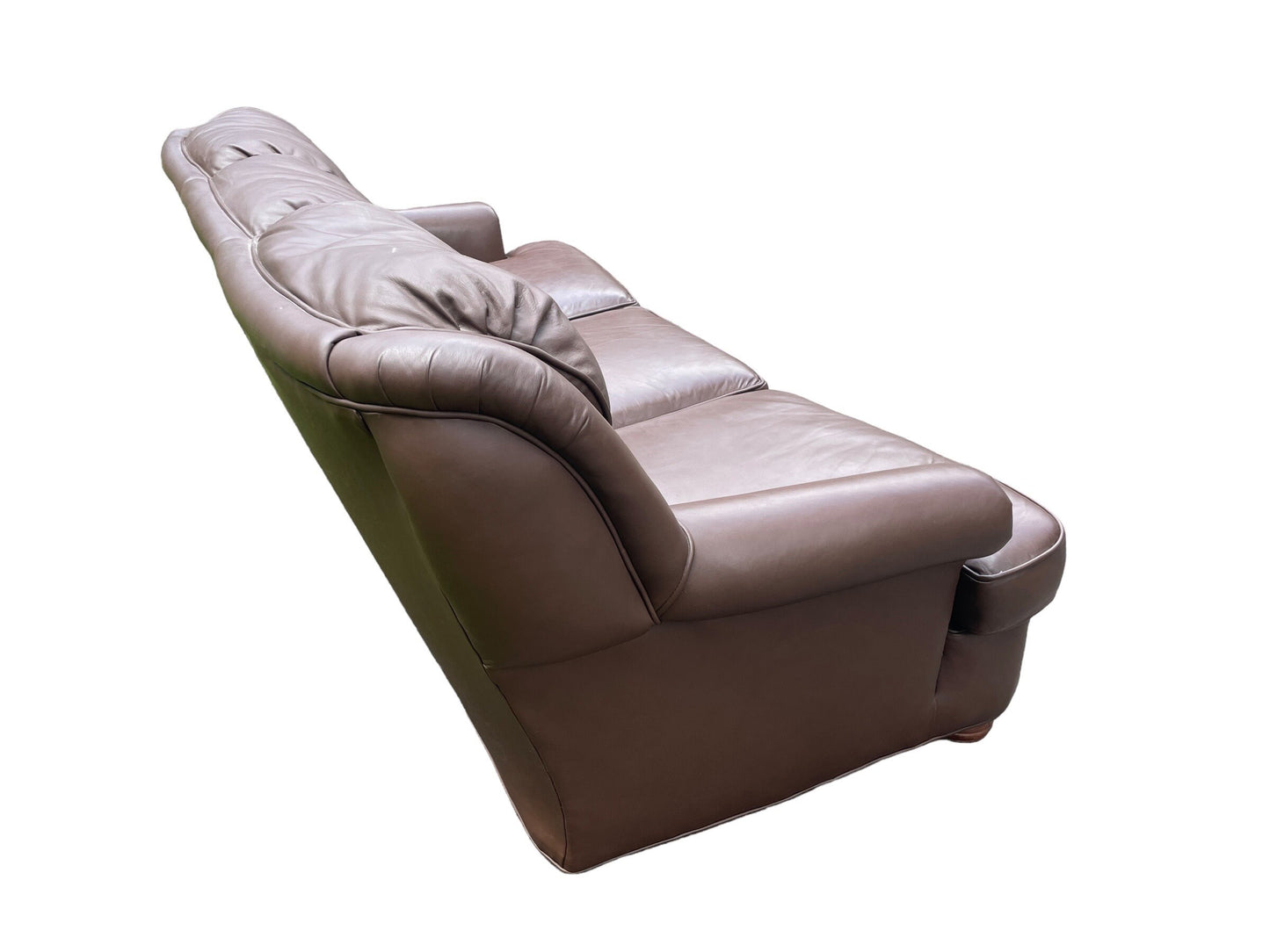 Top Grain Leather Couch Brown Leather Emerson Leather Luxury 3 Seater Sofa Immaculate Vintage Sofa Couch Anthropologie Style