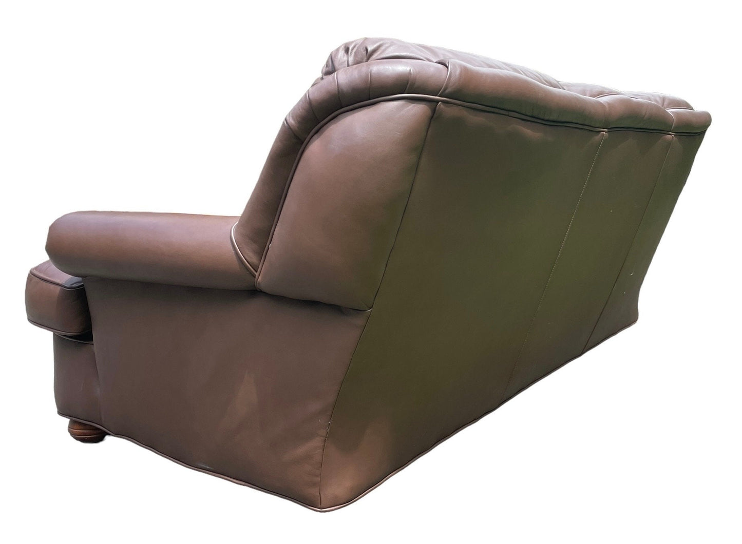 Top Grain Leather Couch Brown Leather Emerson Leather Luxury 3 Seater Sofa Immaculate Vintage Sofa Couch Anthropologie Style
