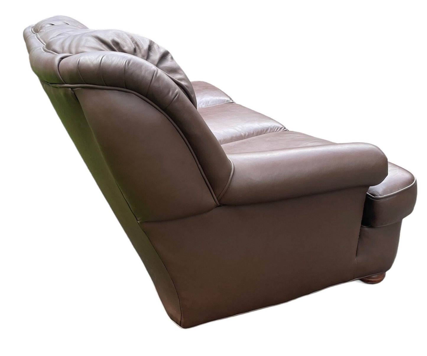 Top Grain Leather Couch Brown Leather Emerson Leather Luxury 3 Seater Sofa Immaculate Vintage Sofa Couch Anthropologie Style
