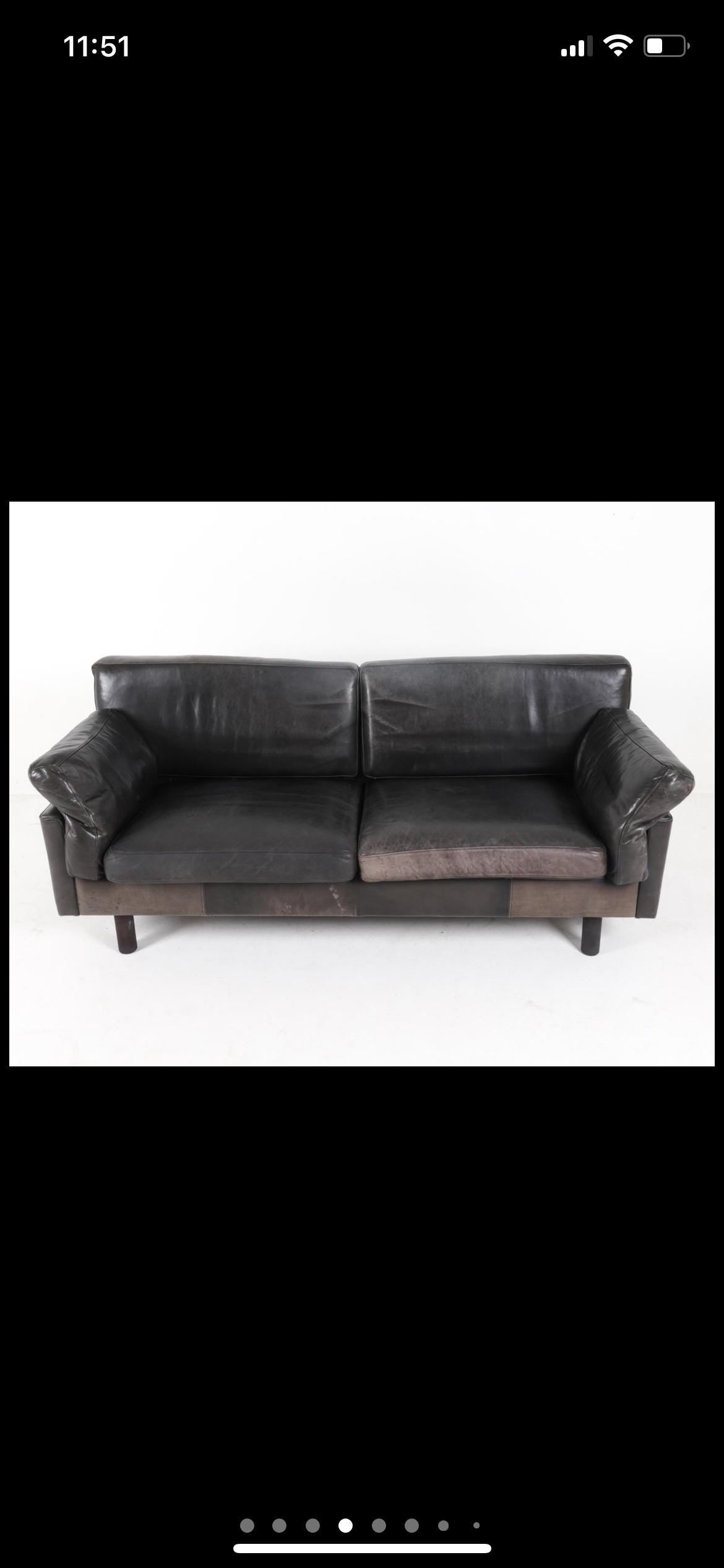 Vintage Brown Leather Couch Tufted Midcentury Danish Beech and Leather Sofa Style of Percival Lafer Brown Leather Sofa MCM